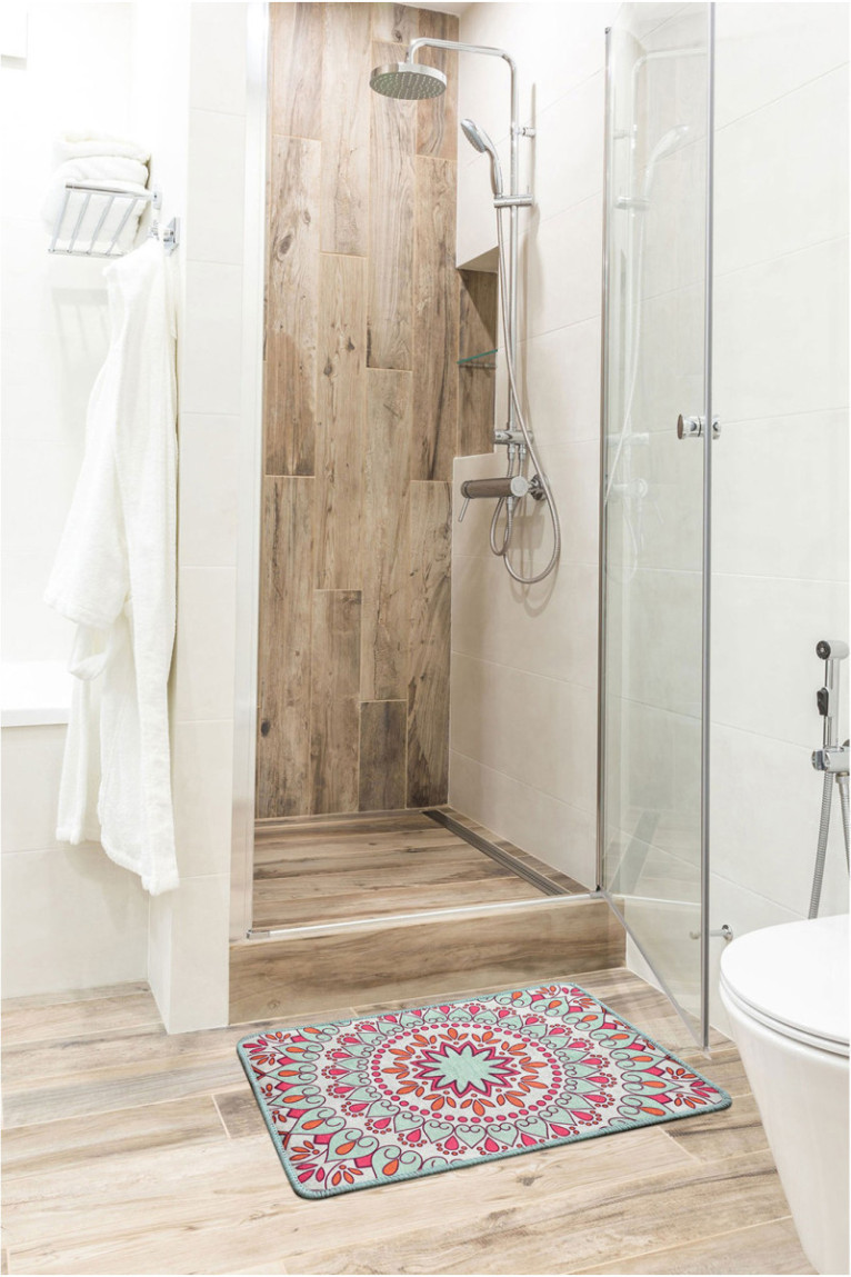 Tapis de bain - Multicolore