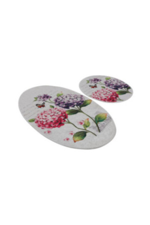Ensemble de tapis de bain (2 pièces) - Multicolore