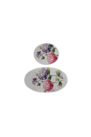 Ensemble de tapis de bain (2 pièces) - Multicolore