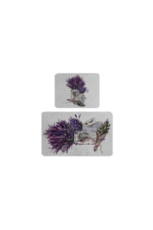 Ensemble de tapis de bain (2 pièces) - Multicolore