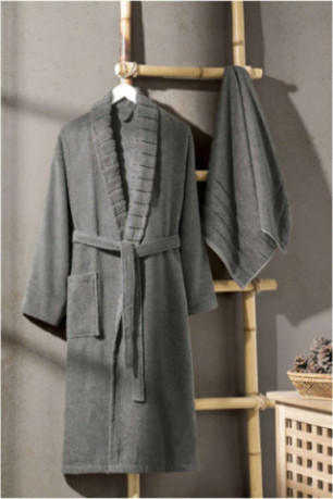 Ensemble peignoir - Anthracite