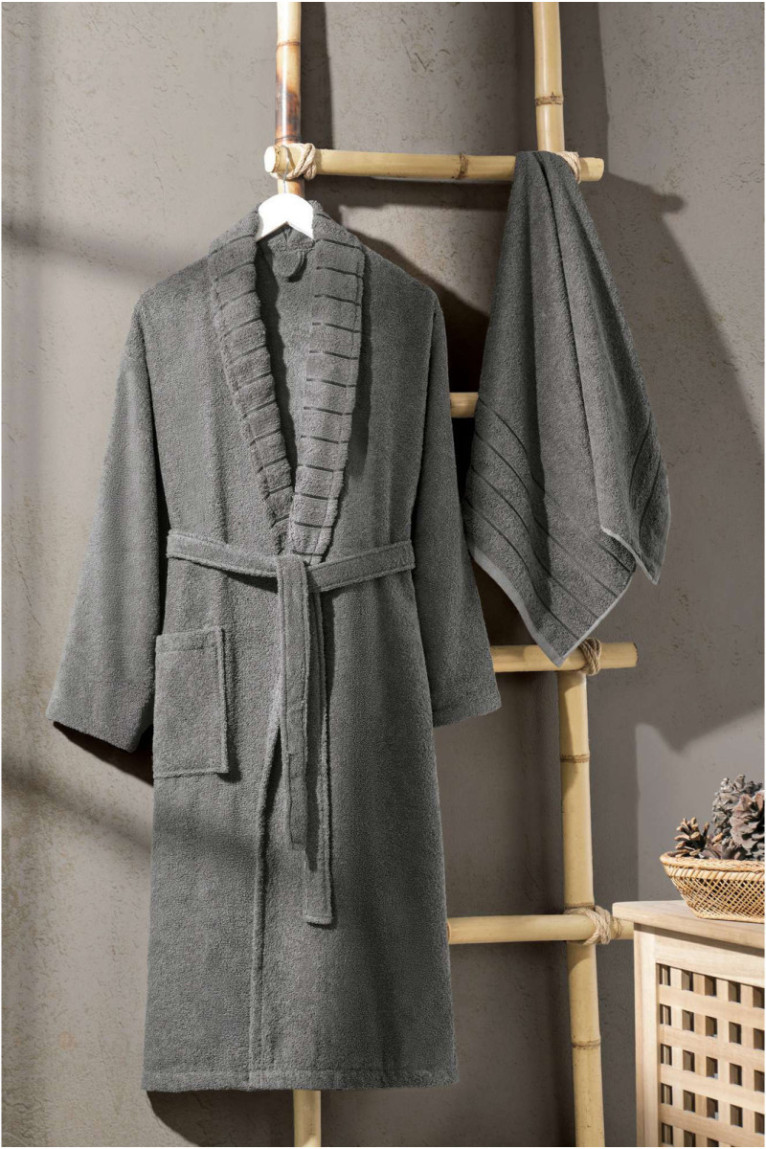 Ensemble peignoir - Anthracite