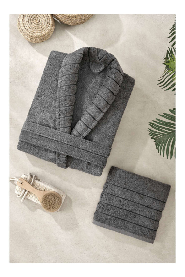 Ensemble peignoir - Anthracite