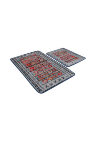 Ensemble de tapis de bain (2 pièces) - Multicolore
