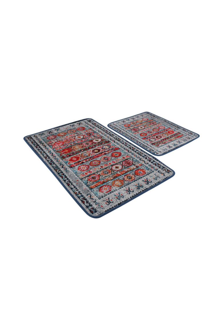 Ensemble de tapis de bain (2 pièces) - Multicolore