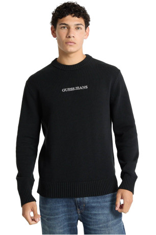 Pull ML brodé Guess jeans