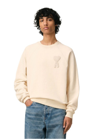 Sweat Patch Ami de Cœur Beige Ami paris