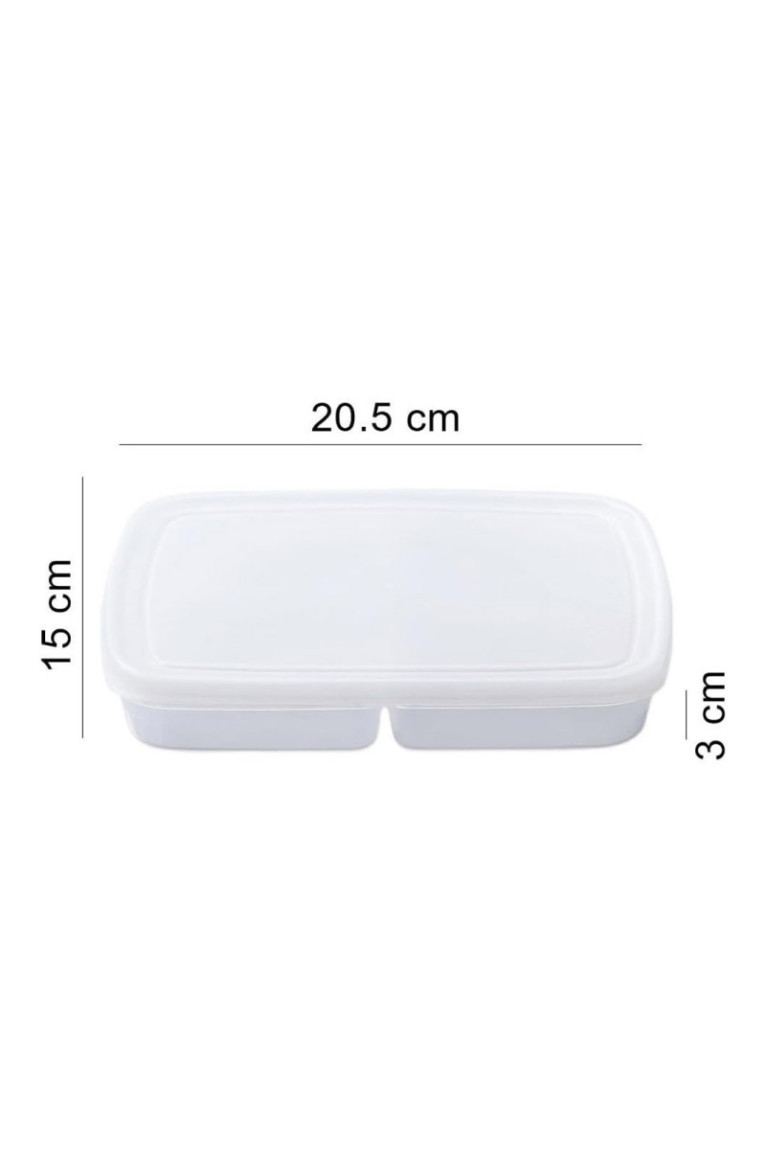 Boîte de conservation (6 pièces) - Transparent