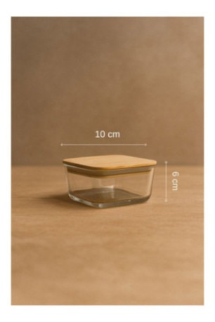 Boîte de conservation (8 pièces) - Transparent