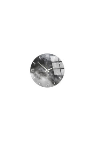 Horloge murale décorative en verre - Multicolore