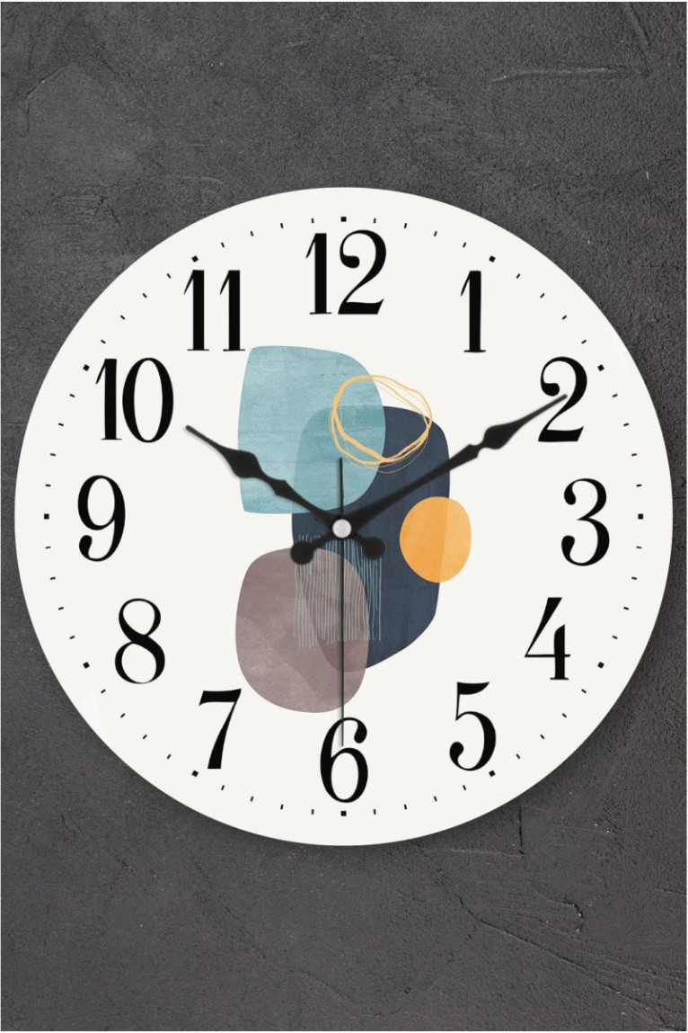 Horloge murale décorative - Multicolore