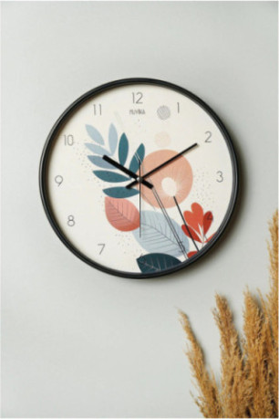 Horloge murale décorative - Multicolore