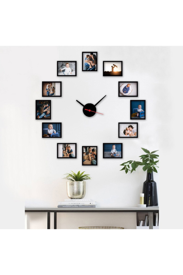 Horloge murale décorative - Multicolore