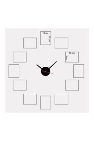 Horloge murale décorative - Multicolore