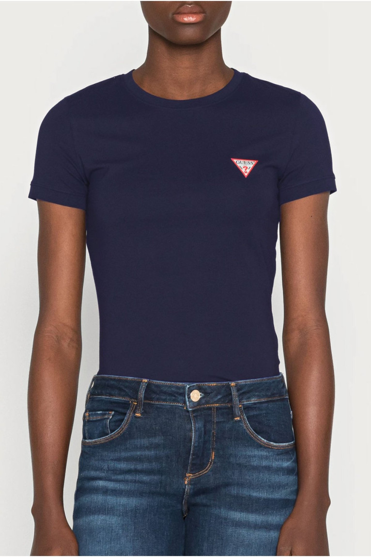 TShirt MC coton col rond Guess jeans