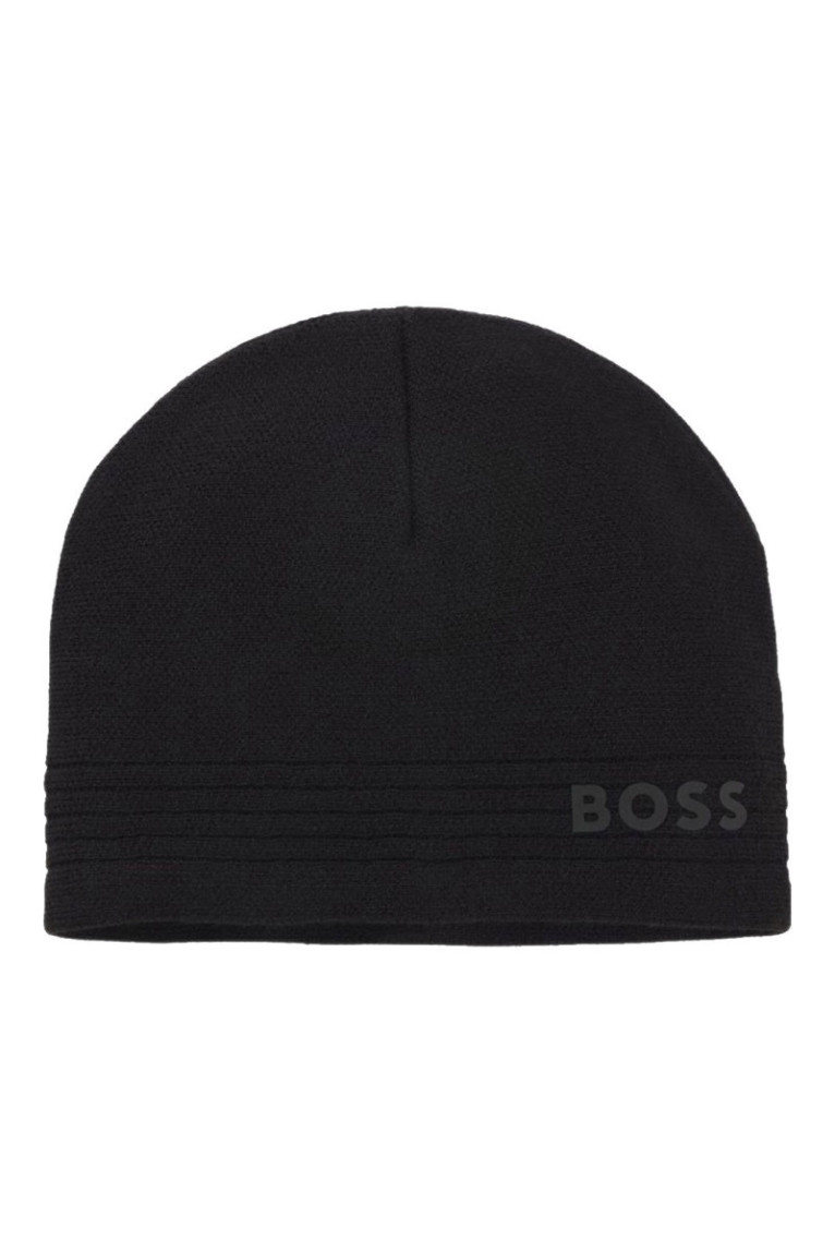 Bonnet - HUGO BOSS - Black