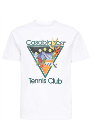 TShirt 100% coton logo imprimé Casa blanca