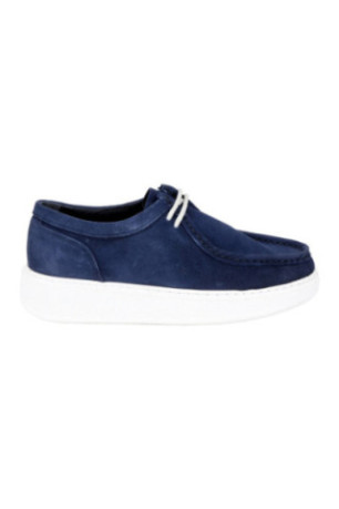 Chaussures casual - Dark Blue  Suede