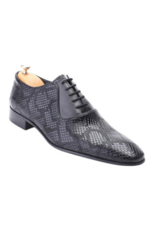 Derbies - Black Pattern