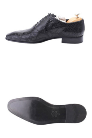 Derbies - Black Pattern