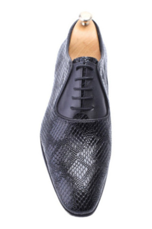 Derbies - Black Pattern