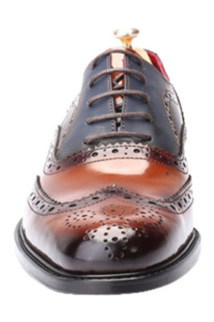 Derbies - Tab Dark Blue Split