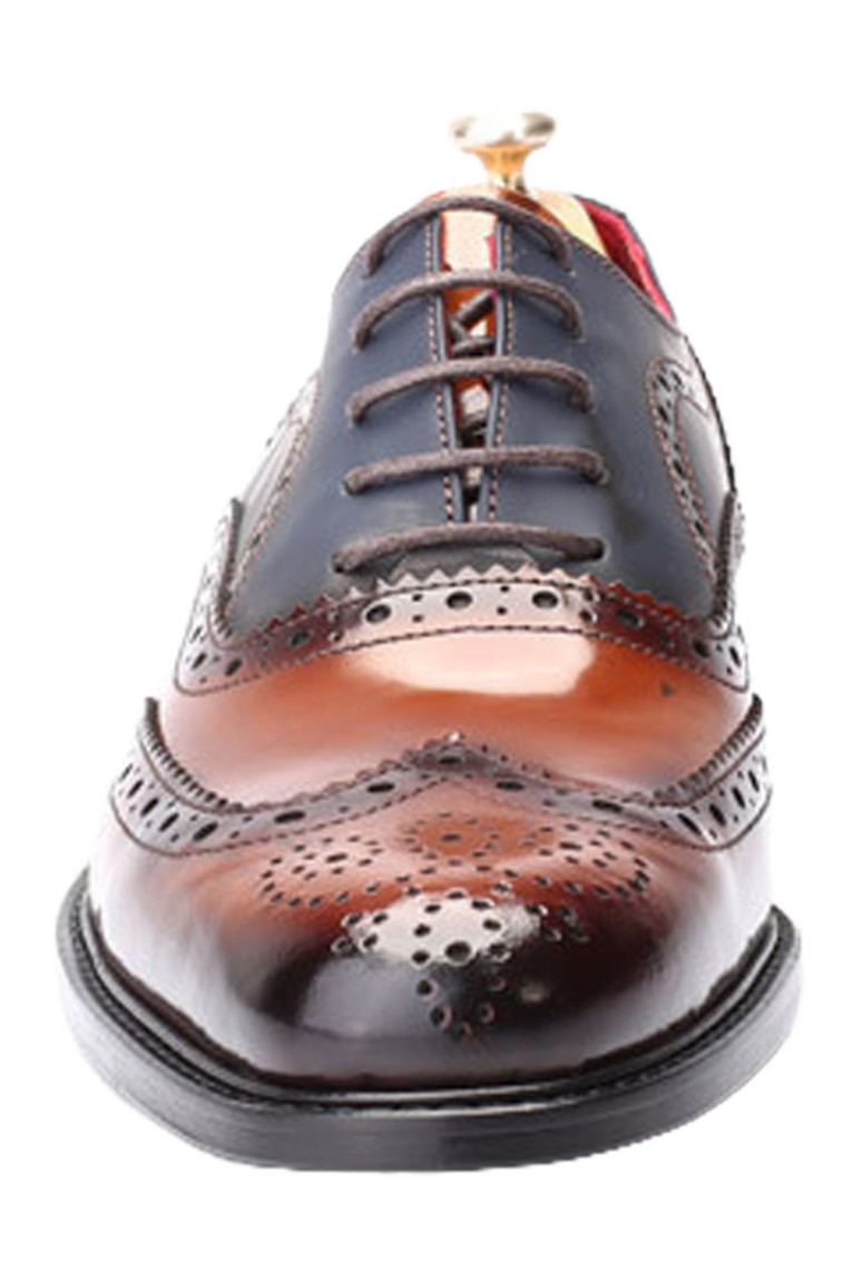 Derbies - Tab Dark Blue Split