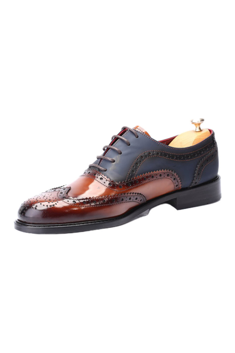 Derbies - Tab Dark Blue Split