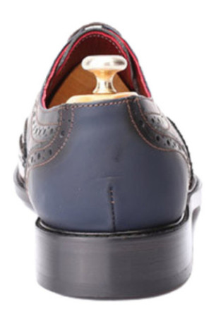 Derbies - Tab Dark Blue Split