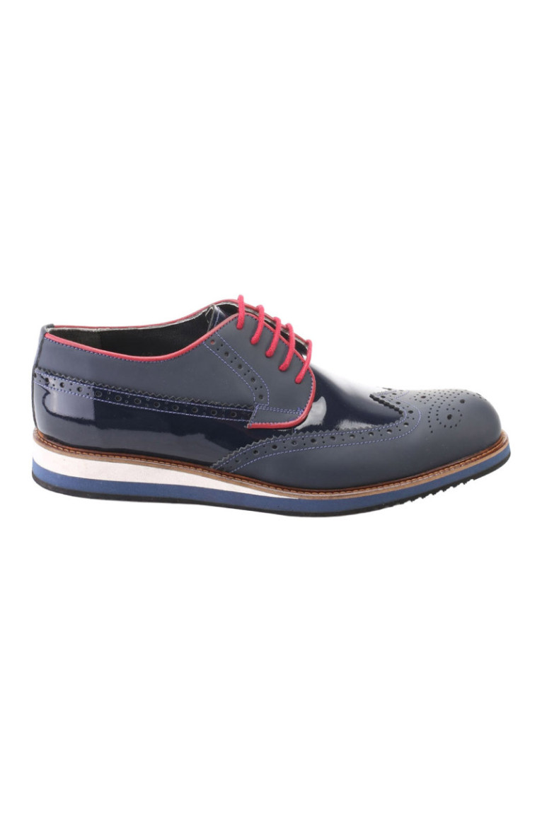 Derbies - Dark Blue Matt