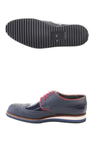 Derbies - Dark Blue Matt