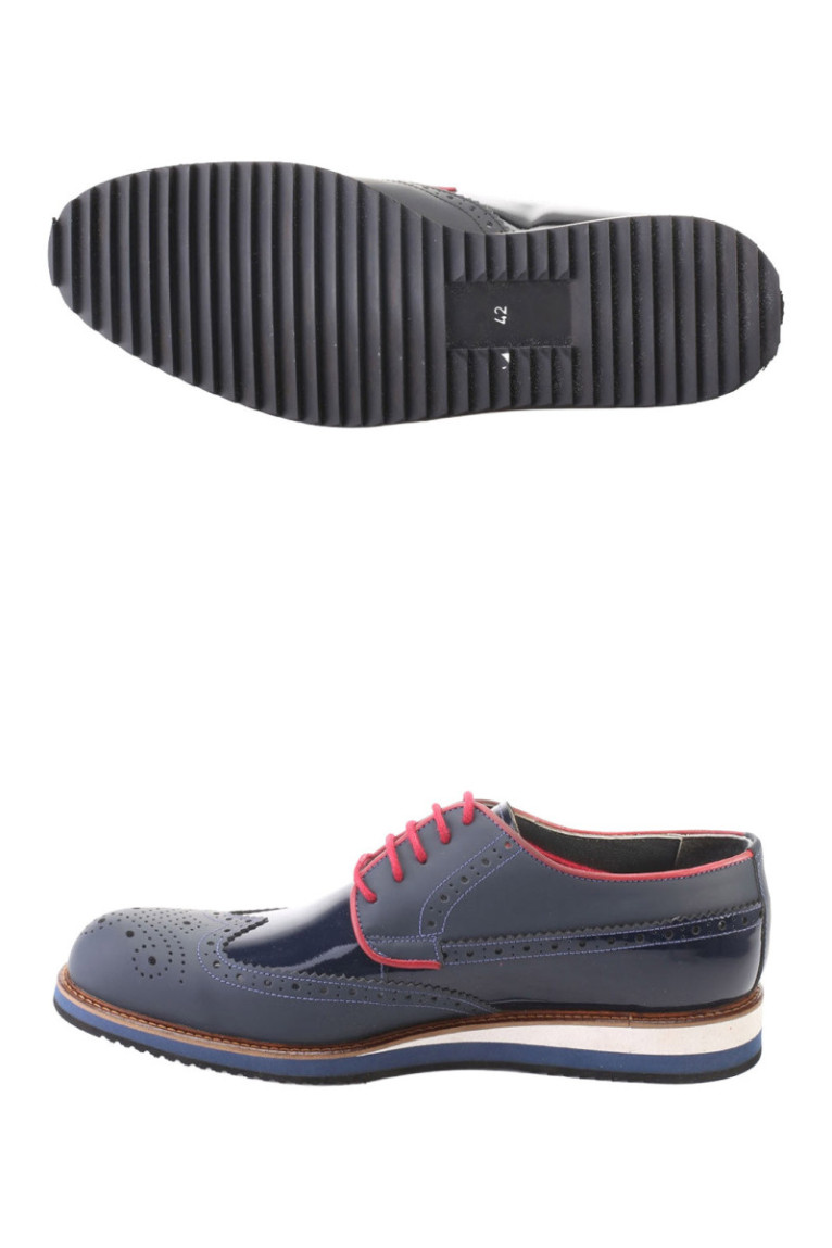 Derbies - Dark Blue Matt