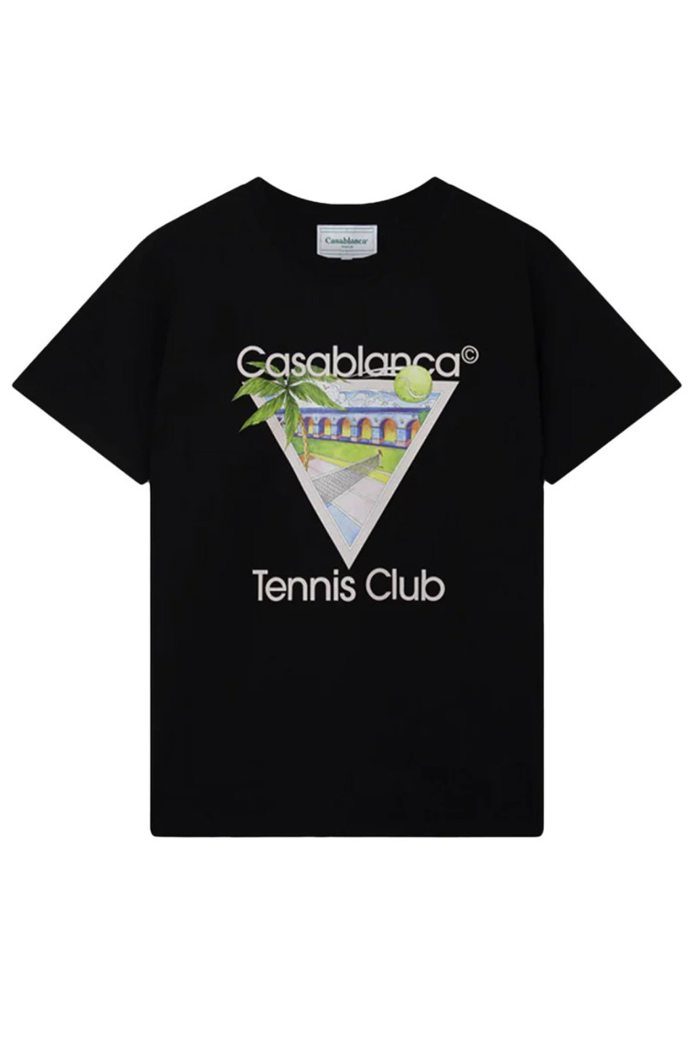 T-shirt Tennis Club Icon MC Casa blanca