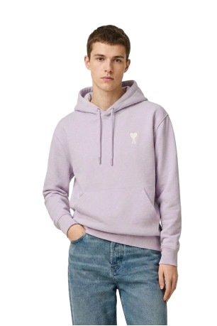 Sweat à capuche Ami de Cœur Lilas Ami paris