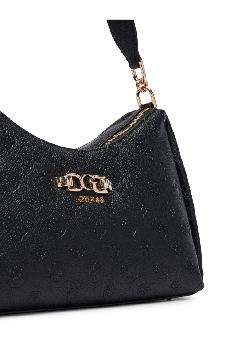 Sac épaule monogramme Guess jeans