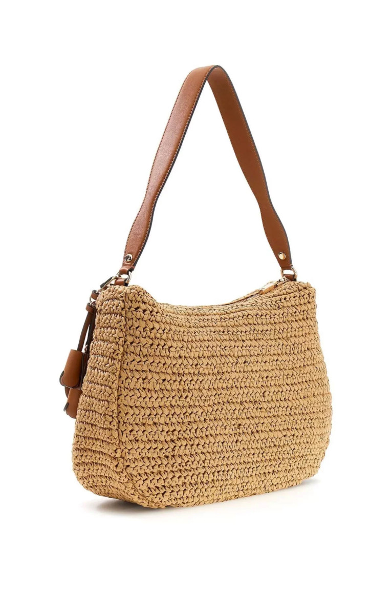Sac épaule rafia Guess jeans