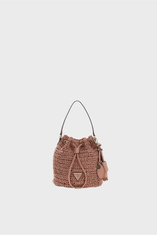 Sac sceau en rafia Guess jeans
