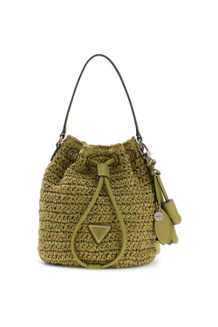 Sac sceau en rafia Guess jeans