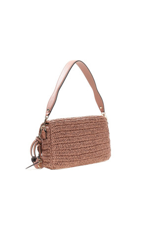 Sac baguette en rafia Guess jeans