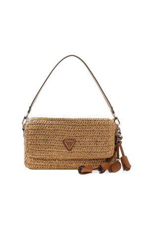 Sac baguette en rafia Guess jeans