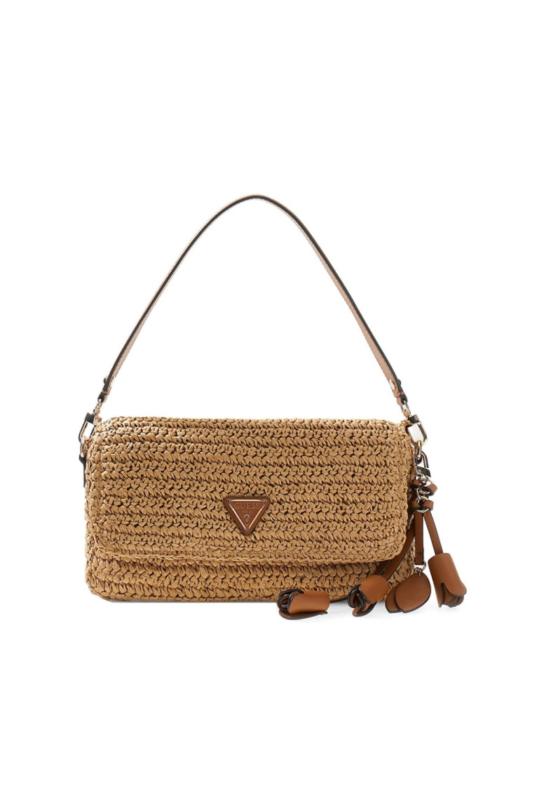 Sac baguette en rafia Guess jeans