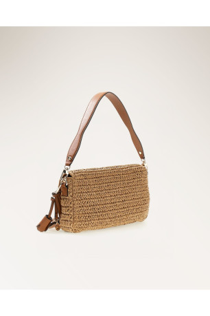 Sac baguette en rafia Guess jeans