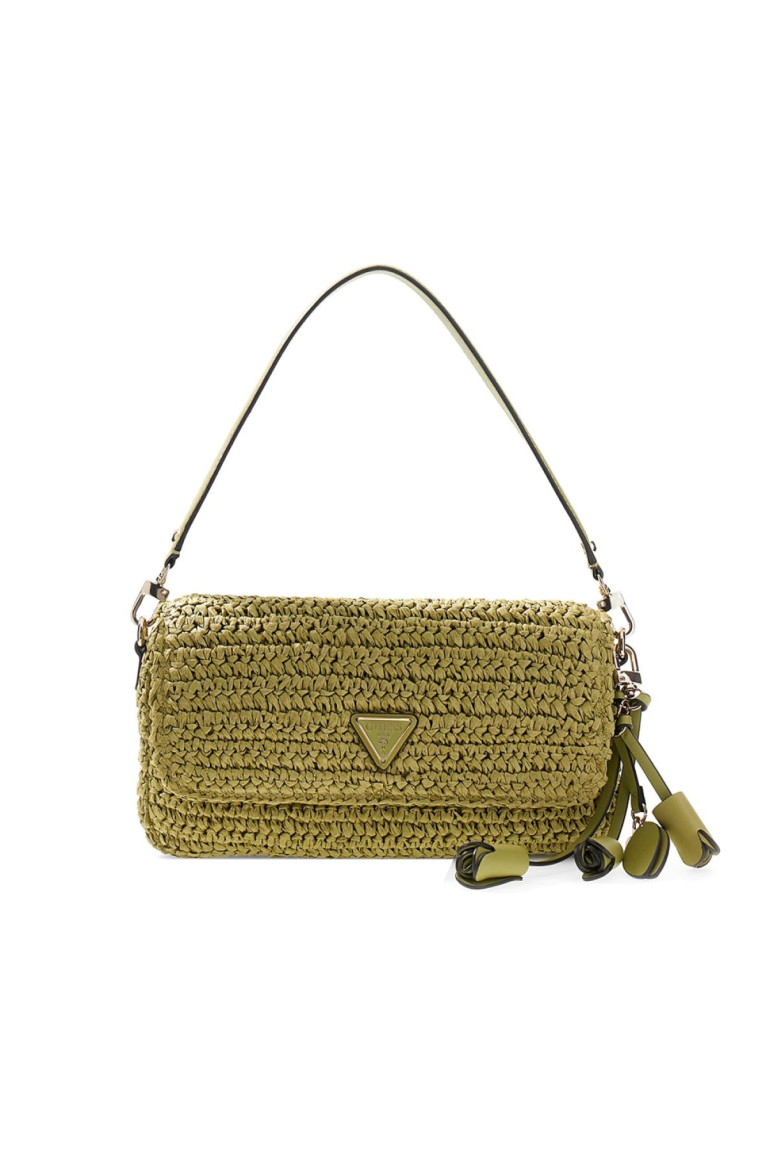 Sac baguette en rafia Guess jeans