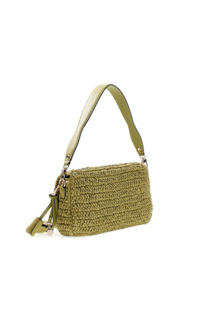 Sac baguette en rafia Guess jeans
