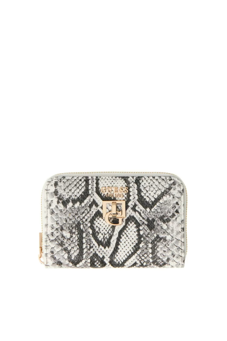 Porte monnaie croco logo Guess jeans