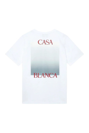 T-shirt Logo carré gradient MC Casa blanca