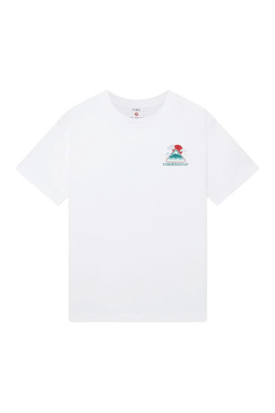 T-shirt Montagne Ondulée MC Casa blanca