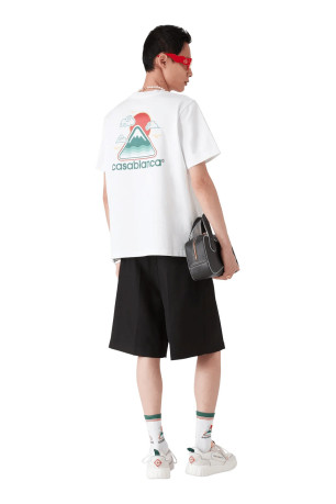 T-shirt Montagne Ondulée MC Casa blanca