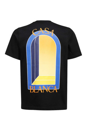 TShirt logo printé dos Casa blanca