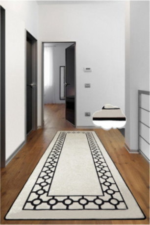 Tapis de couloir 80x200cm - Écru